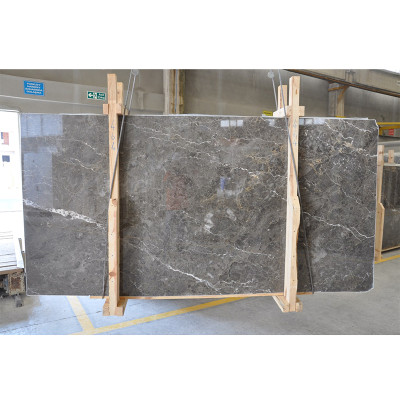 Arctic Gray Polished 3/8 Marble Slabs