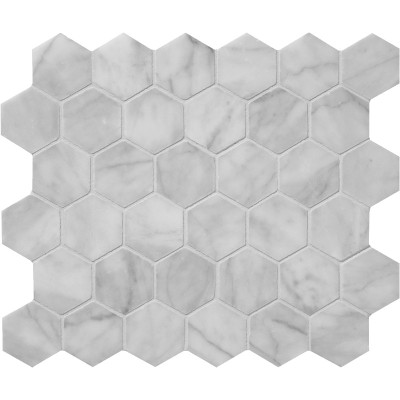 Avenza Honed Hexagon 2 Marble Mosaics